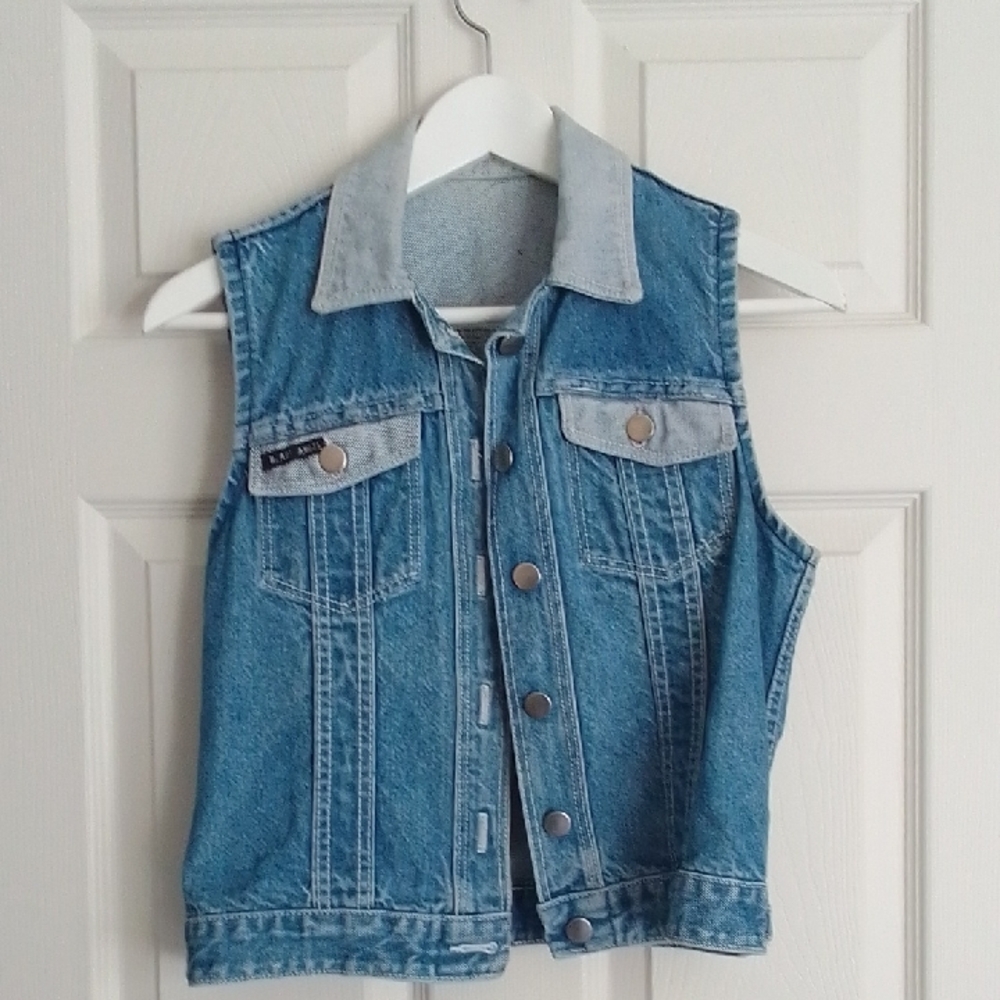 Denim vest